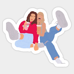 Haley & Lilly Ann! Sticker Sticker